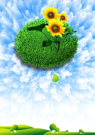 香约春天背景素材高清