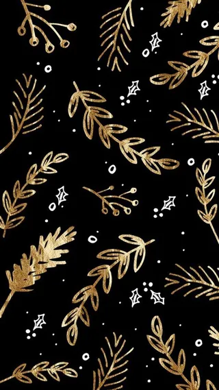 黑色小草H5背景高清