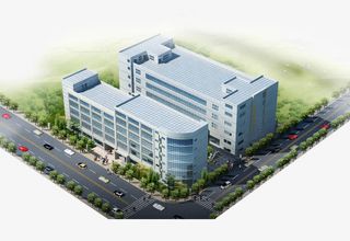 高楼边的繁忙公路免抠