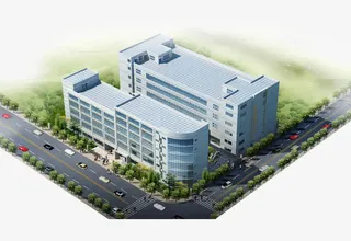 高楼边的繁忙公路免抠