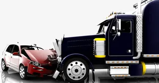 汽车和卡车碰撞免抠