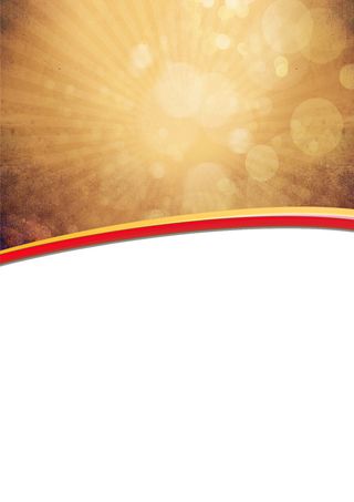 黄色唯美光晕海报高清