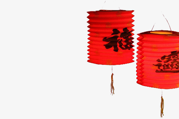 红色灯笼免抠