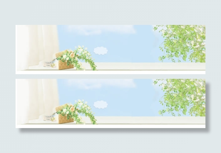 小清新背景海报