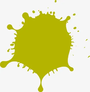 墨绿色水花笔刷图免抠 墨绿色水花笔刷图免抠