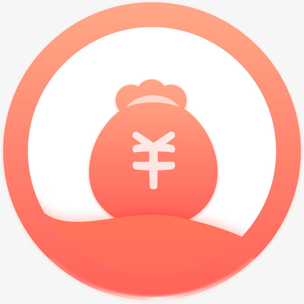 钱币渐变icon免抠图标元素