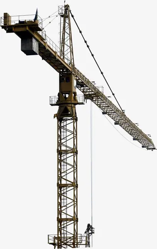 塔吊建设地产建筑免抠