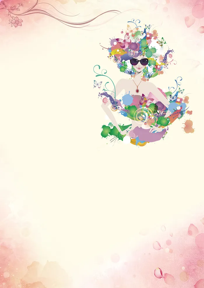 三八妇女节背景海报素材高清