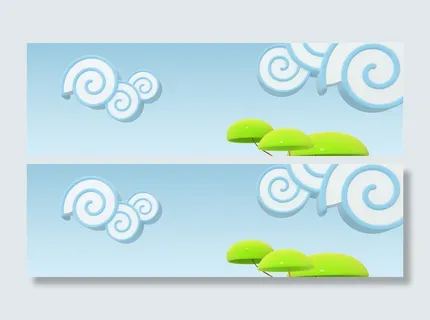 3D创意banner背景图高清