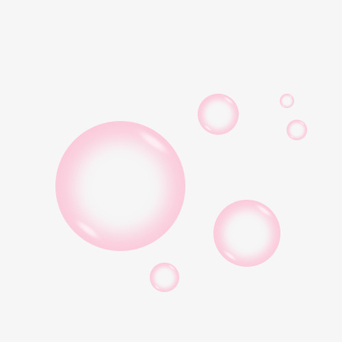 粉红恋爱泡泡免抠