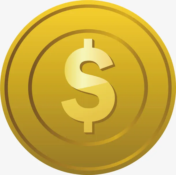 金币png矢量素材免抠