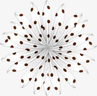 花朵图片抽象花朵图片 点点花朵免抠