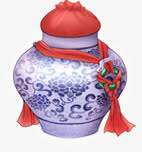 中国风青花瓷图片免抠