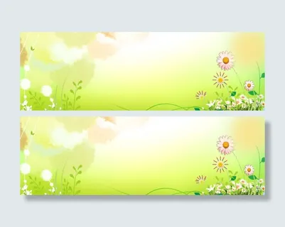 春季清新背景海报