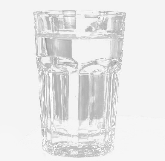 透明水杯酒杯杯子免抠
