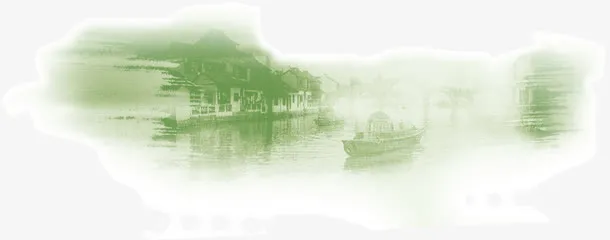 过滤山水风景画免抠