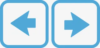 蓝色方框箭头切换元素免抠