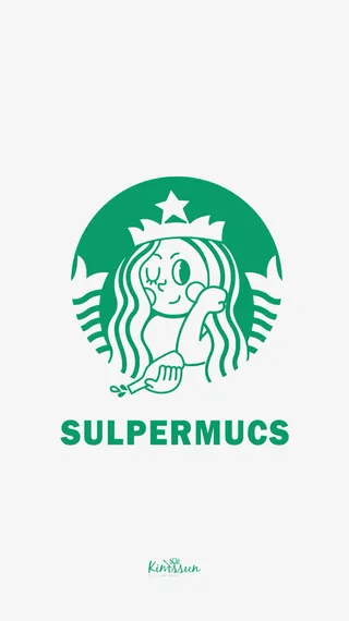 星巴克小人免抠