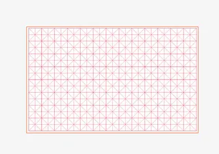 米字格书法纸免抠
