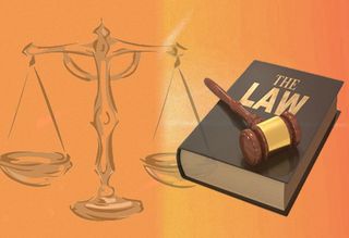 法律安全宣传海报背景素材高清