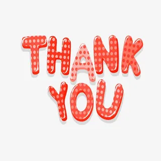 糖果色艺术字免抠