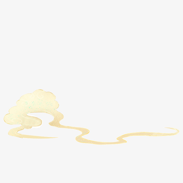 国风云烟元素免抠