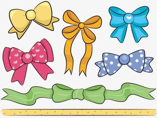 蝴蝶结头带免抠