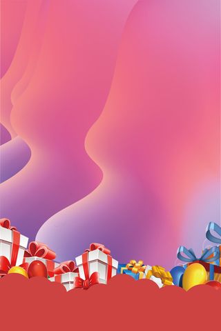 红色流体渐变绝对低价促销海报高清