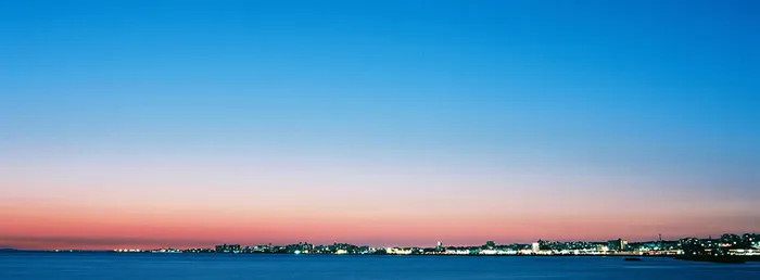 风景星空海港城背景高清