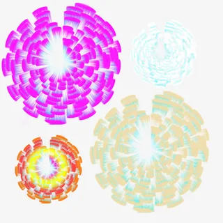 节日烟花矢量图免抠