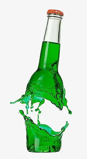破碎酒瓶免抠