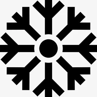 大雪花图标免抠