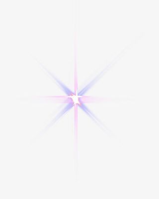 浪漫紫粉星光免抠