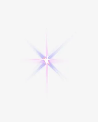 浪漫紫粉星光免抠