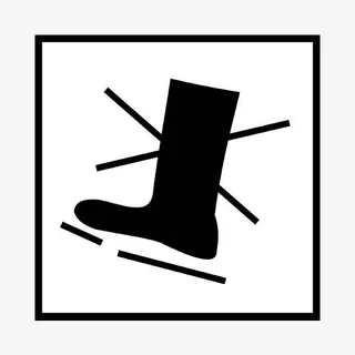 禁止踩踏图标免抠