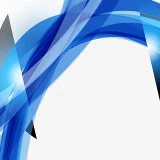 装饰海报波浪免抠