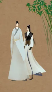 古风武侠绘画作品免抠 古风武侠绘画作品免抠