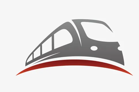 卡通简约装饰卡通火车头装饰免抠