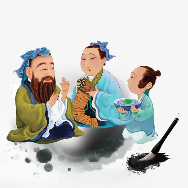 古人学习免抠