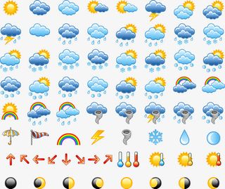 天气预报图标免抠