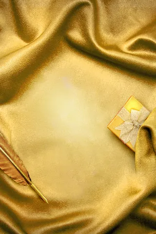 创意丝面绸缎海报高清