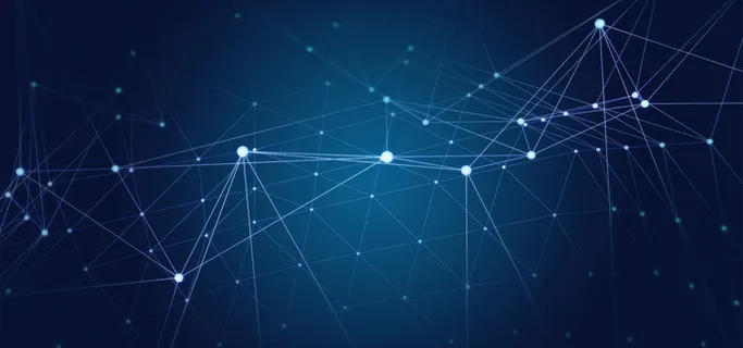 科技城市数据背景图高清