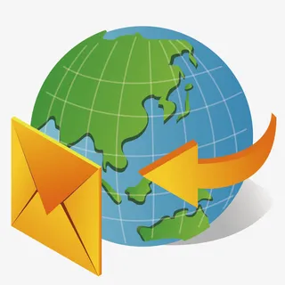 围绕着地球的箭头免抠