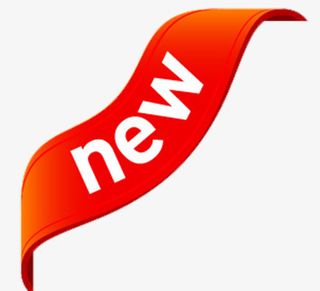 手绘新品红色图标免抠