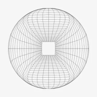透视网格几何网格免抠