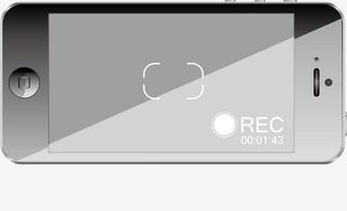 黑色苹果手机免抠