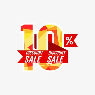 降价百分之十免扣素材免抠
