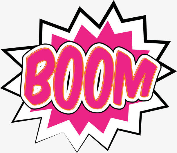 矢量boom砰炸免抠