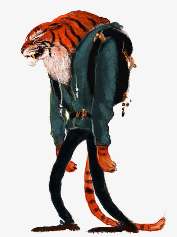 老虎免抠