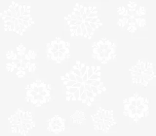 冬季纯洁白色雪花免抠